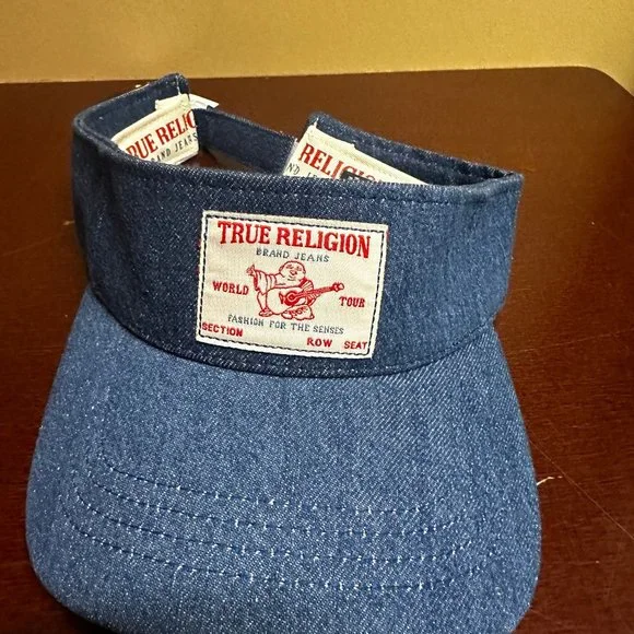 True Religion Accessories True Religion Mens Blue Buddha Logo